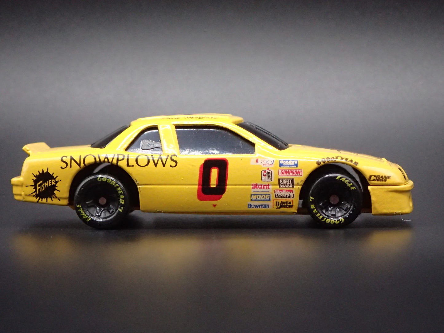 1992 92 BUICK REGAL #0 DICK MCCABE SNOWPLOWS NASCAR 1:64 SCALE DIECAST MODEL CAR