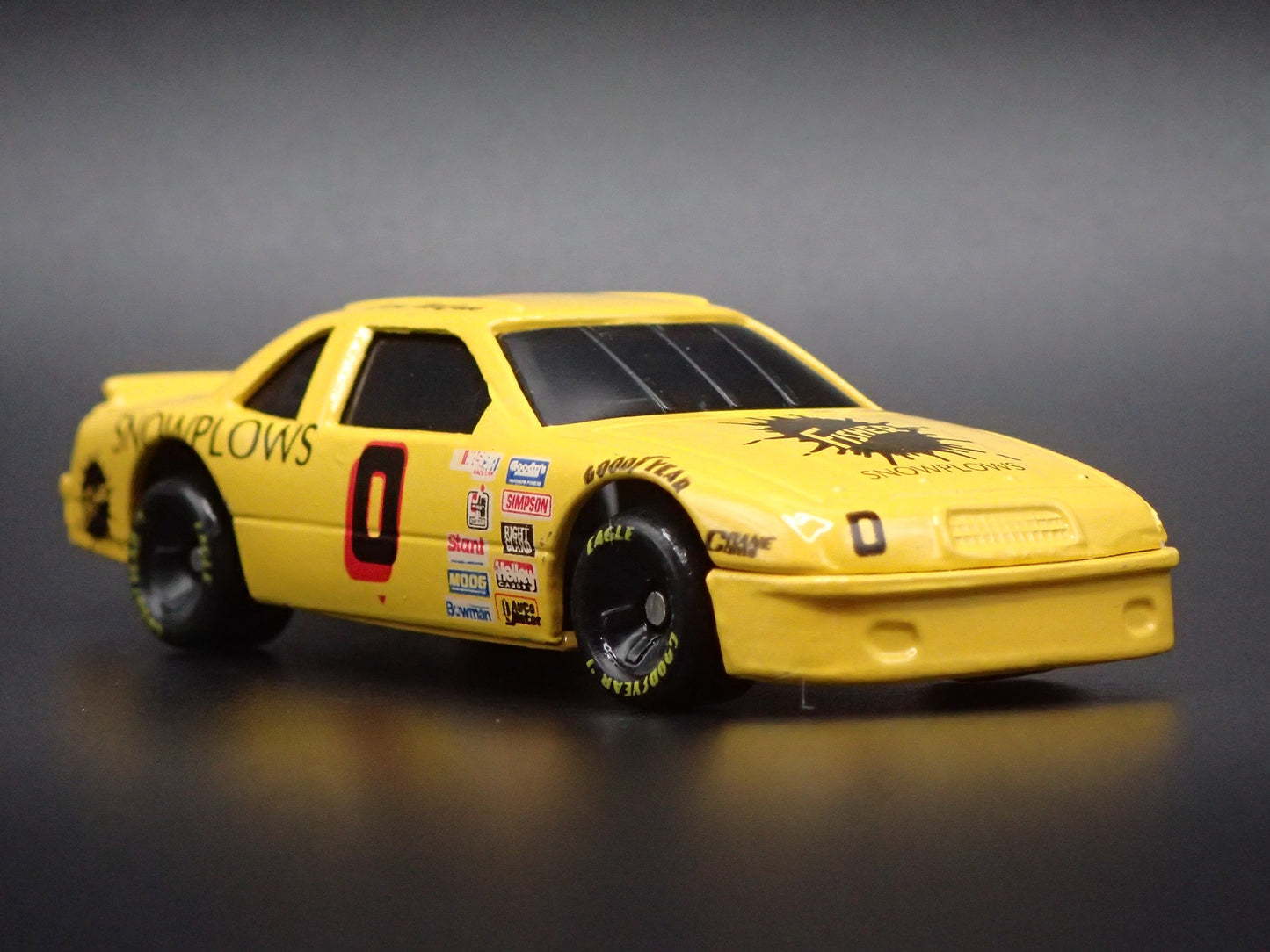 1992 92 BUICK REGAL #0 DICK MCCABE SNOWPLOWS NASCAR 1:64 SCALE DIECAST MODEL CAR