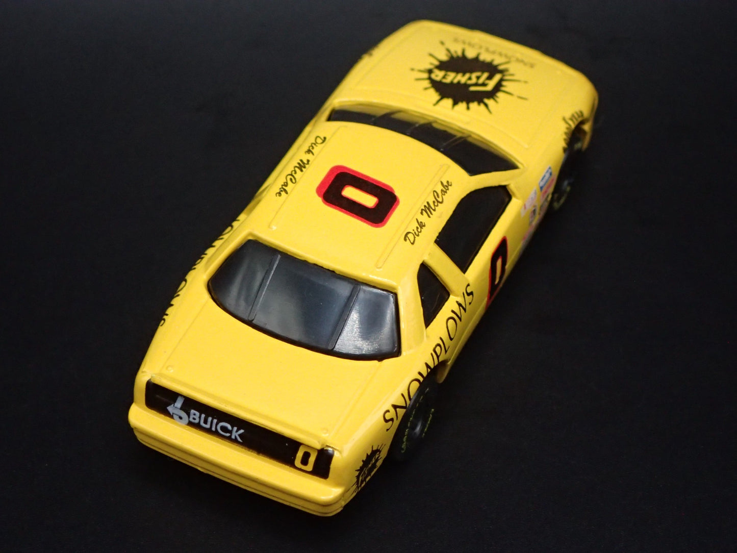 1992 92 BUICK REGAL #0 DICK MCCABE SNOWPLOWS NASCAR 1:64 SCALE DIECAST MODEL CAR
