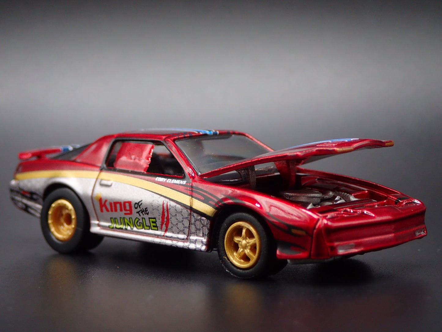 1986 86 PONTIAC FIREBIRD TA KING OF THE JUNGLE NHRA 1:64 SCALE DIECAST MODEL CAR