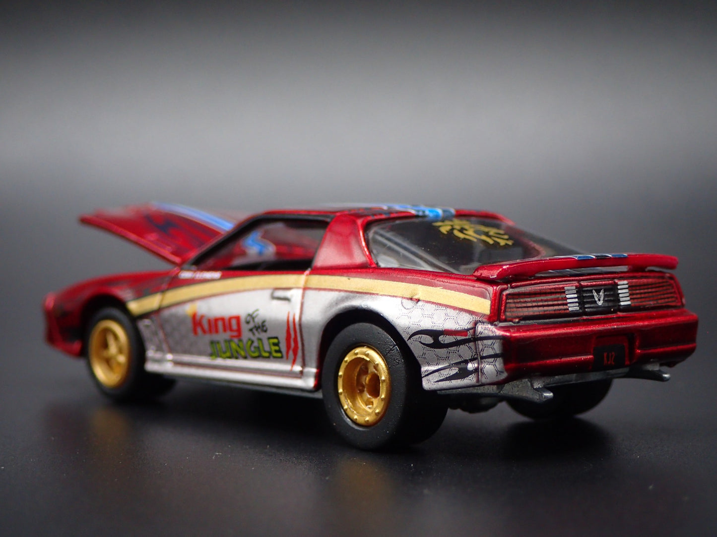 1986 86 PONTIAC FIREBIRD TA KING OF THE JUNGLE NHRA 1:64 SCALE DIECAST MODEL CAR