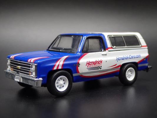 1986 86 CHEVY CHEVROLET K5 BLAZER HENDRICK w HITCH 1:64 SCALE DIECAST MODEL CAR