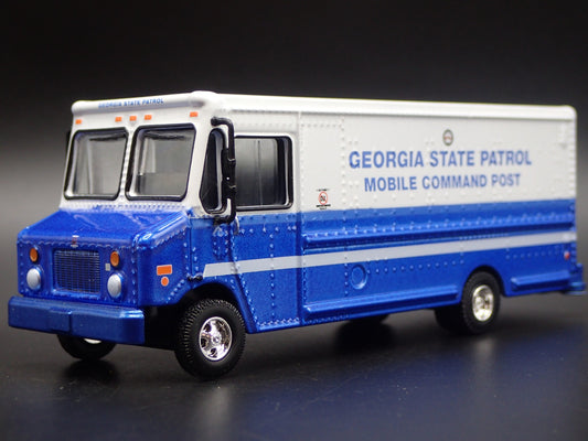 2019 19 DELIVERY STEP VAN GEORGIA STATE PATROL COMMAND 1:64 SCALE DIECAST MODEL