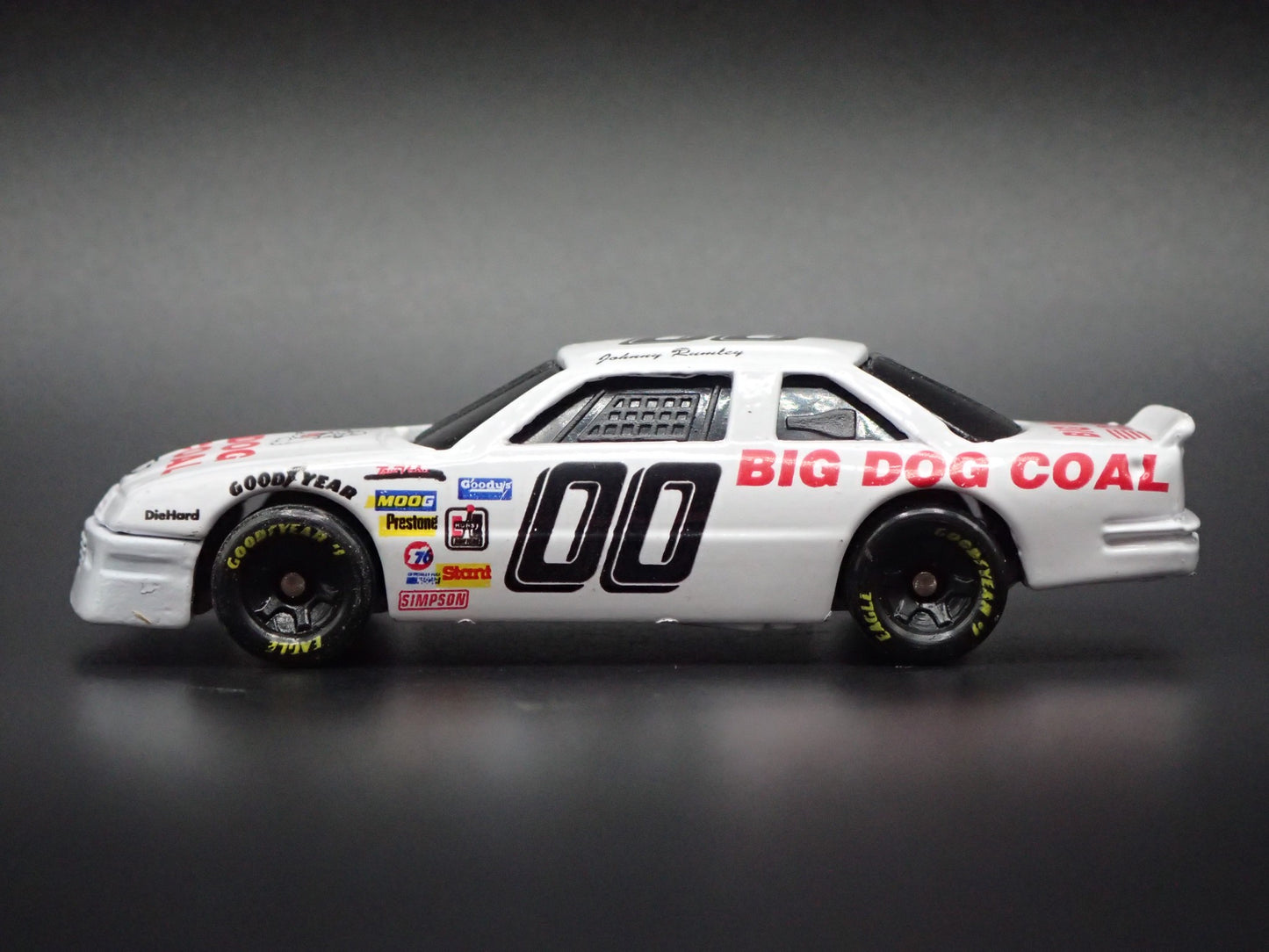 1994 94 CHEVY CHEVROLET LUMINA #00 JOHNNY RUMLEY NASCAR 1:64 SCALE DIECAST CAR