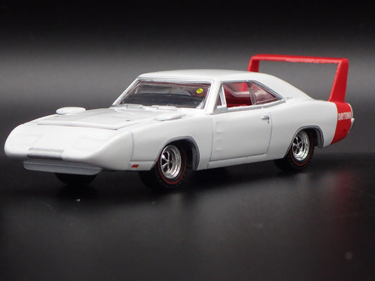 1969 69 DODGE CHARGER DAYTONA 1:64 SCALE COLLECTIBLE DIORAMA DIECAST MODEL CAR-Burning Rubber Toy Company