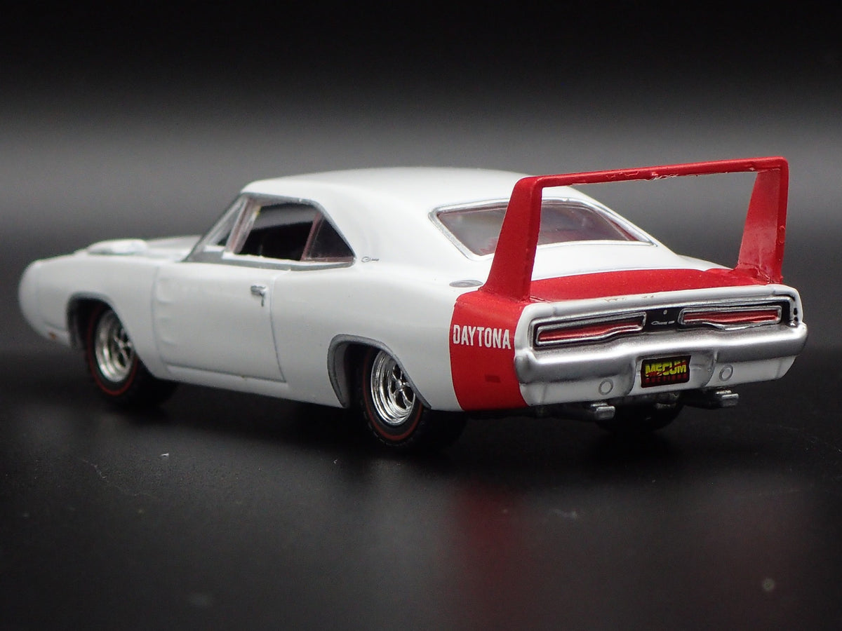 1969 69 DODGE CHARGER DAYTONA 1:64 SCALE COLLECTIBLE DIORAMA DIECAST MODEL CAR-Burning Rubber Toy Company
