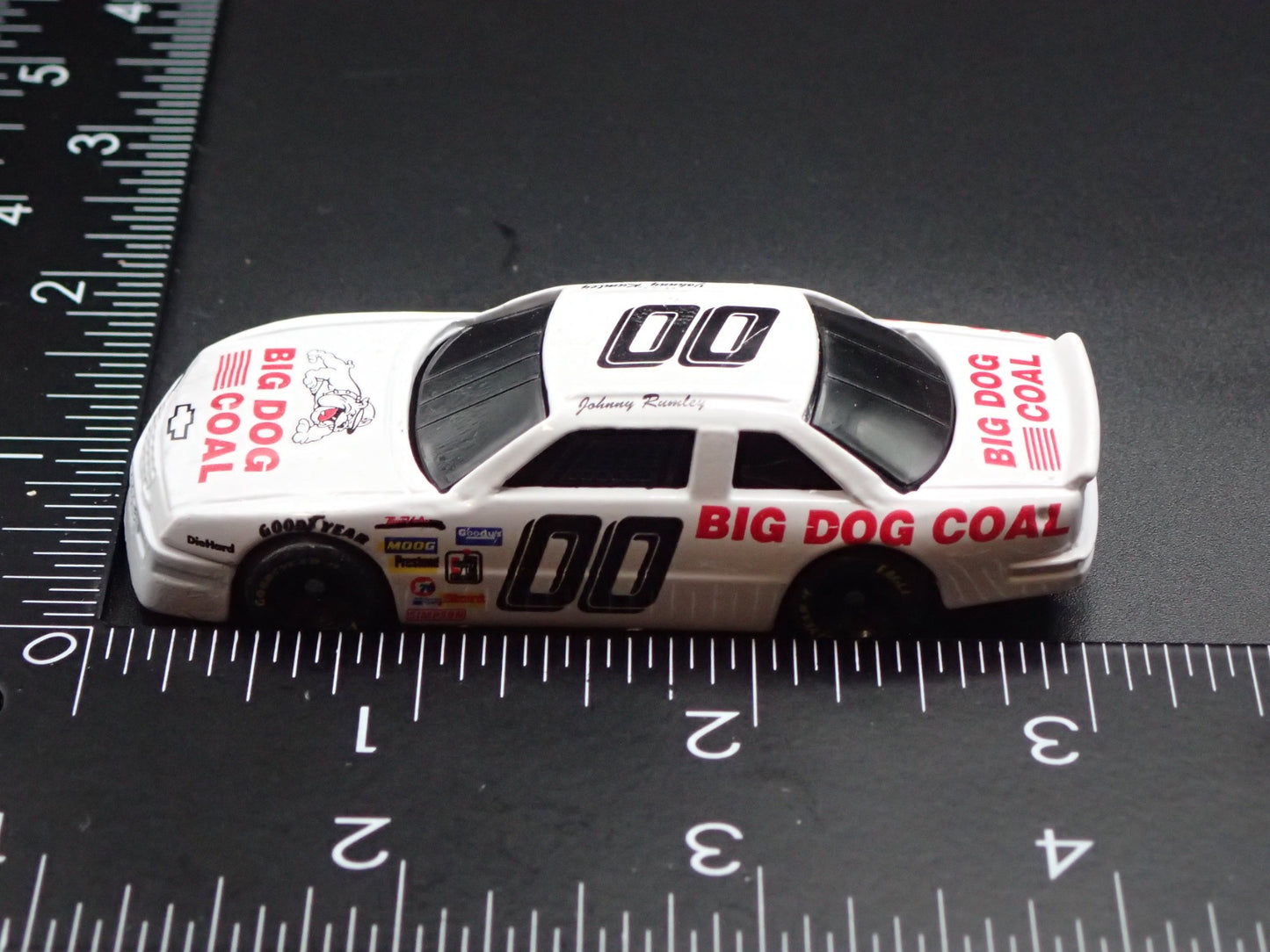1994 94 CHEVY CHEVROLET LUMINA #00 JOHNNY RUMLEY NASCAR 1:64 SCALE DIECAST CAR
