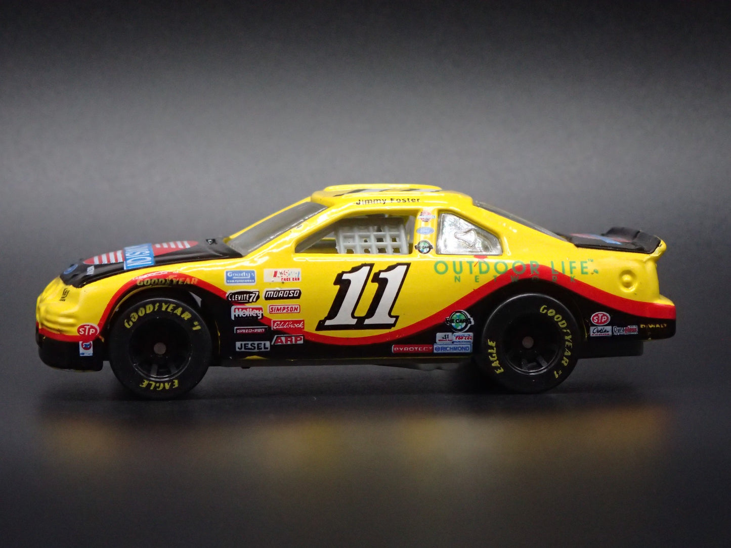 1997 97 FORD THUNDERBIRD 11 JIMMY FOSTER SPEEDVISION NASCAR 1:64 DIECAST CAR