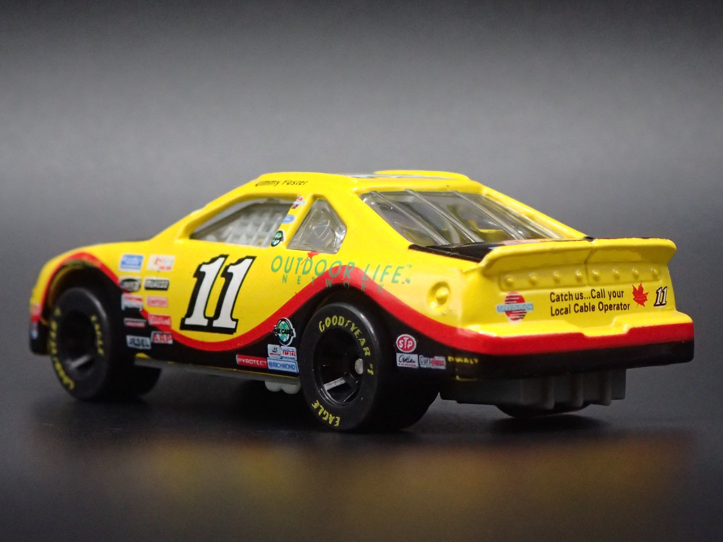 1997 97 FORD THUNDERBIRD 11 JIMMY FOSTER SPEEDVISION NASCAR 1:64 DIECAST CAR