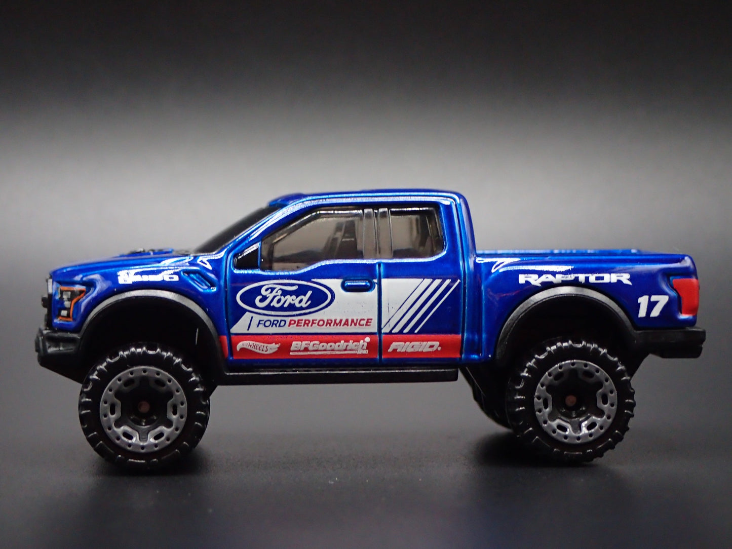 2017-2020 FORD RANGER RAPTOR PICKUP TRUCK BLUE 1/64 SCALE DIECAST MODEL CAR