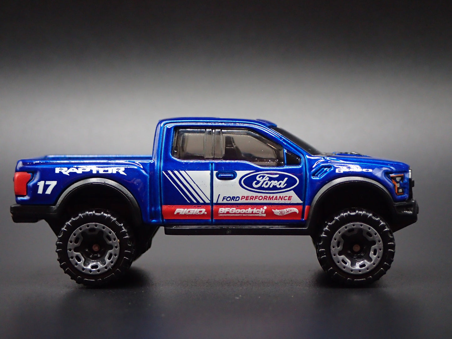 2017-2020 FORD RANGER RAPTOR PICKUP TRUCK BLUE 1/64 SCALE DIECAST MODEL CAR