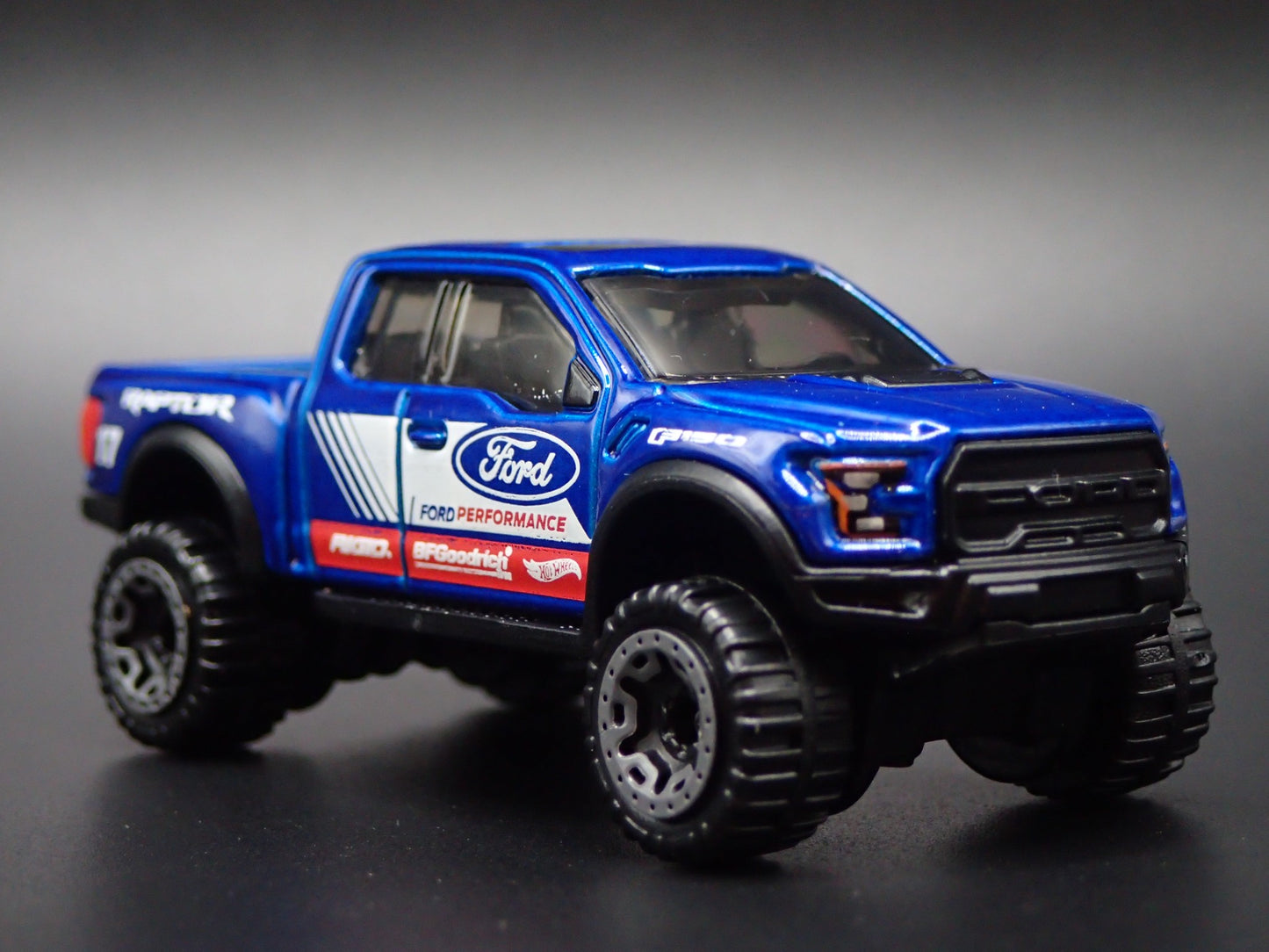 2017-2020 FORD RANGER RAPTOR PICKUP TRUCK BLUE 1/64 SCALE DIECAST MODEL CAR