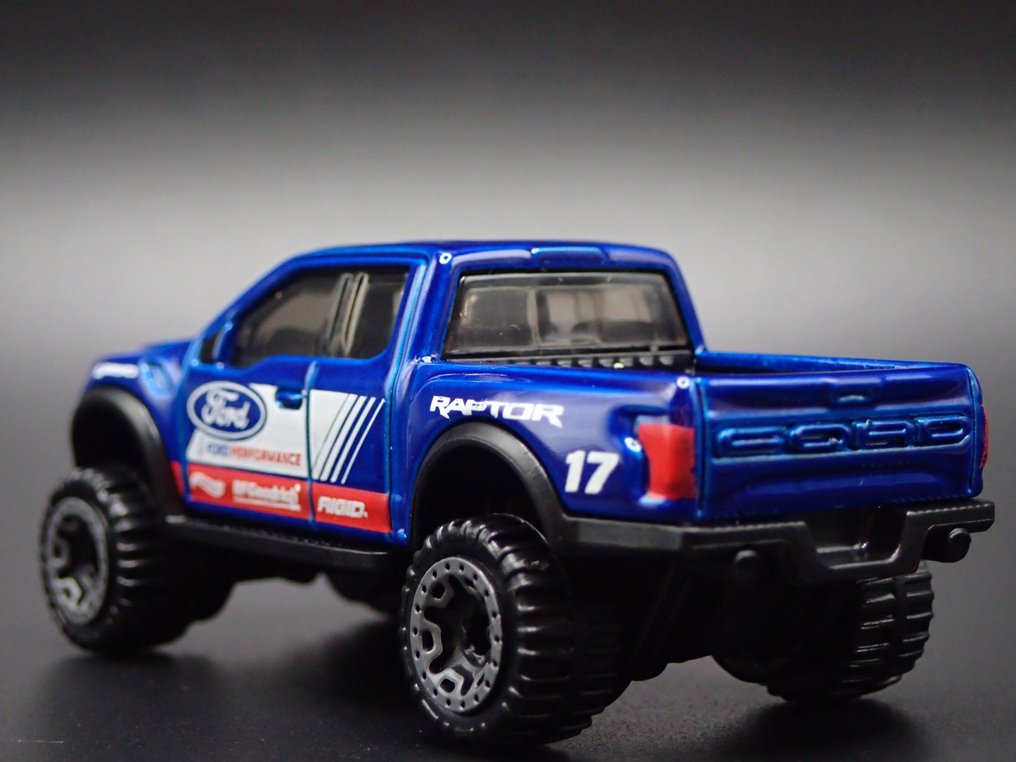 2017-2020 FORD RANGER RAPTOR PICKUP TRUCK BLUE 1/64 SCALE DIECAST MODEL CAR