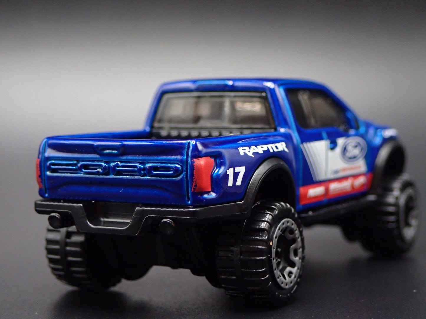 2017-2020 FORD RANGER RAPTOR PICKUP TRUCK BLUE 1/64 SCALE DIECAST MODEL CAR