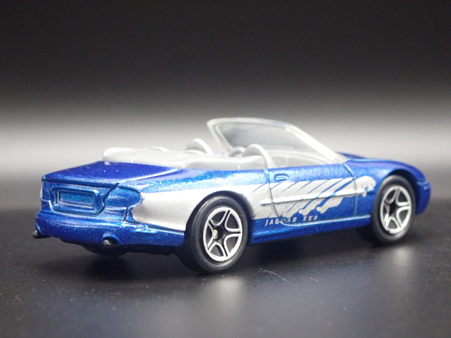 1996-2006 JAGUAR XK8 CONVERTIBLE BLUE 1/64 SCALE COLLECTIBLE DIECAST MODEL CAR