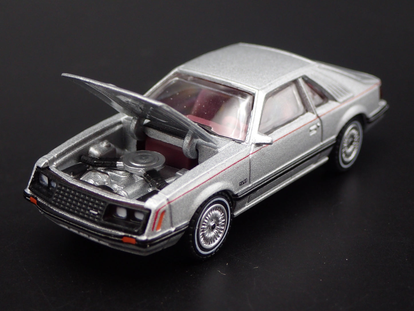 1979 79 FORD MUSTANG COBRA COUPE GHIA FOX BODY RARE 1:64 SCALE DIECAST MODEL CAR