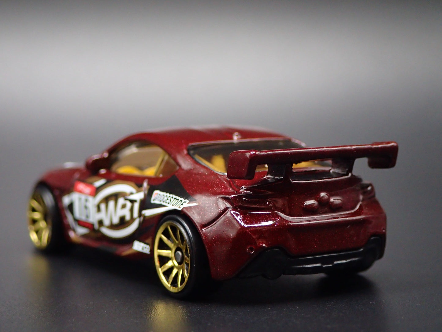 2021-2025 TOYOTA GR86 CUP RACE BROWN 1/64 SCALE COLLECTIBLE DIECAST MODEL CAR