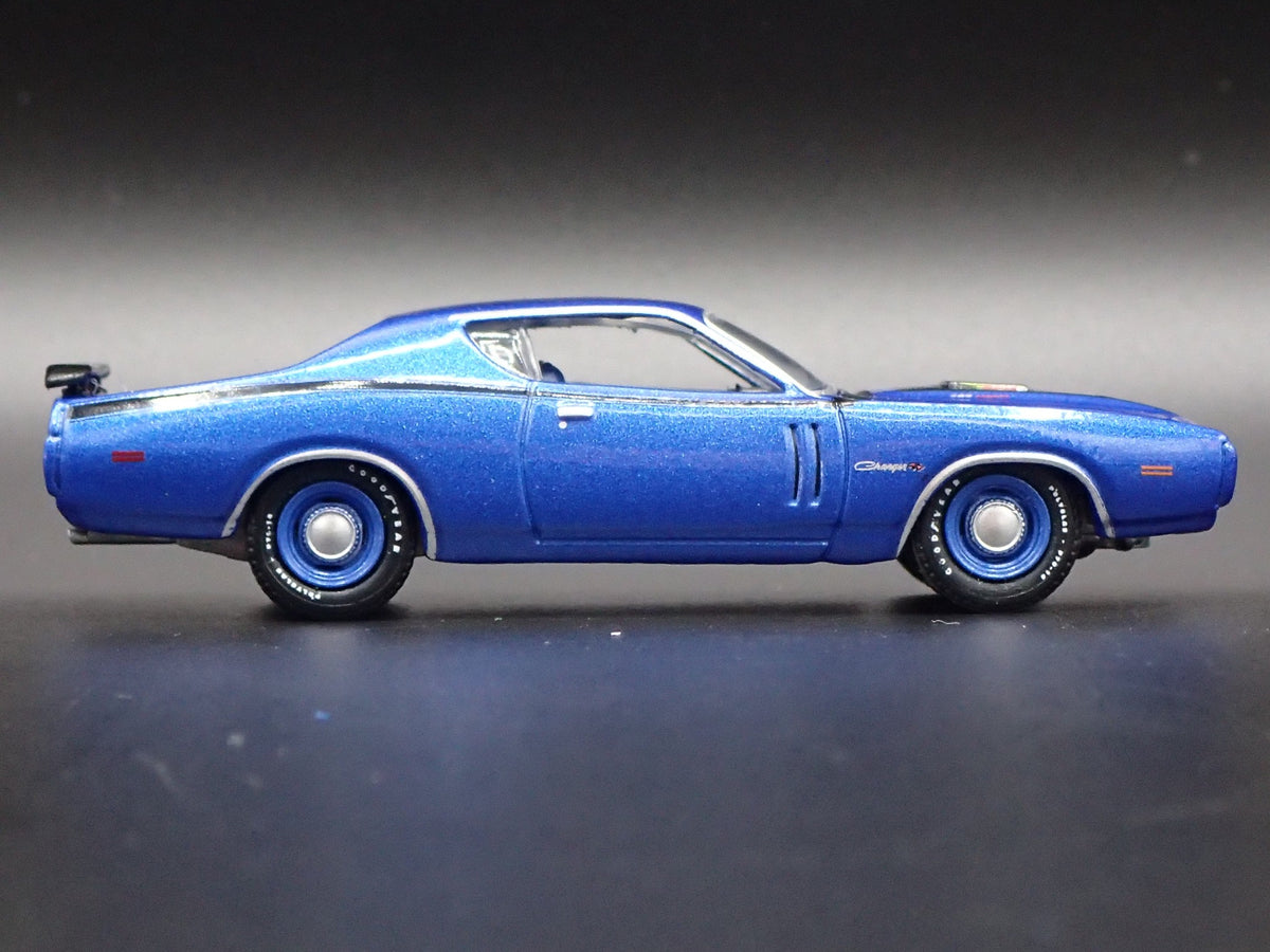1971 71 DODGE CHARGER RT RARE 1:64 SCALE COLLECTIBLE DIORAMA DIECAST MODEL CAR-Burning Rubber Toy Company