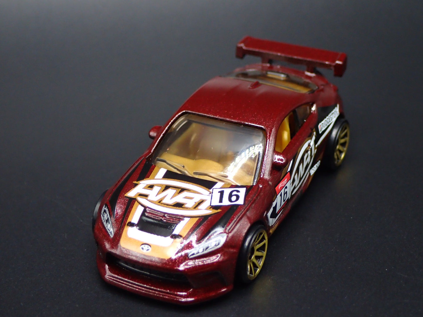2021-2025 TOYOTA GR86 CUP RACE BROWN 1/64 SCALE COLLECTIBLE DIECAST MODEL CAR