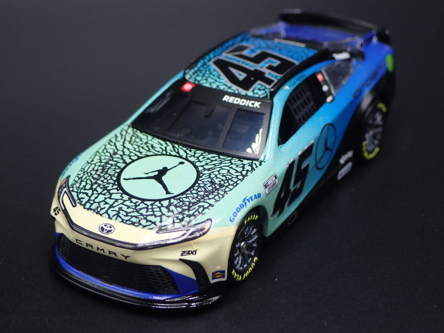 2025 25 TOYOTA CAMRY 45 TYLER REDDICK JORDAN NASCAR 1:64 SCALE DIECAST MODEL CAR