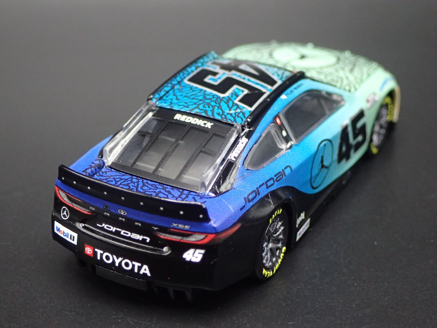 2025 25 TOYOTA CAMRY 45 TYLER REDDICK JORDAN NASCAR 1:64 SCALE DIECAST MODEL CAR