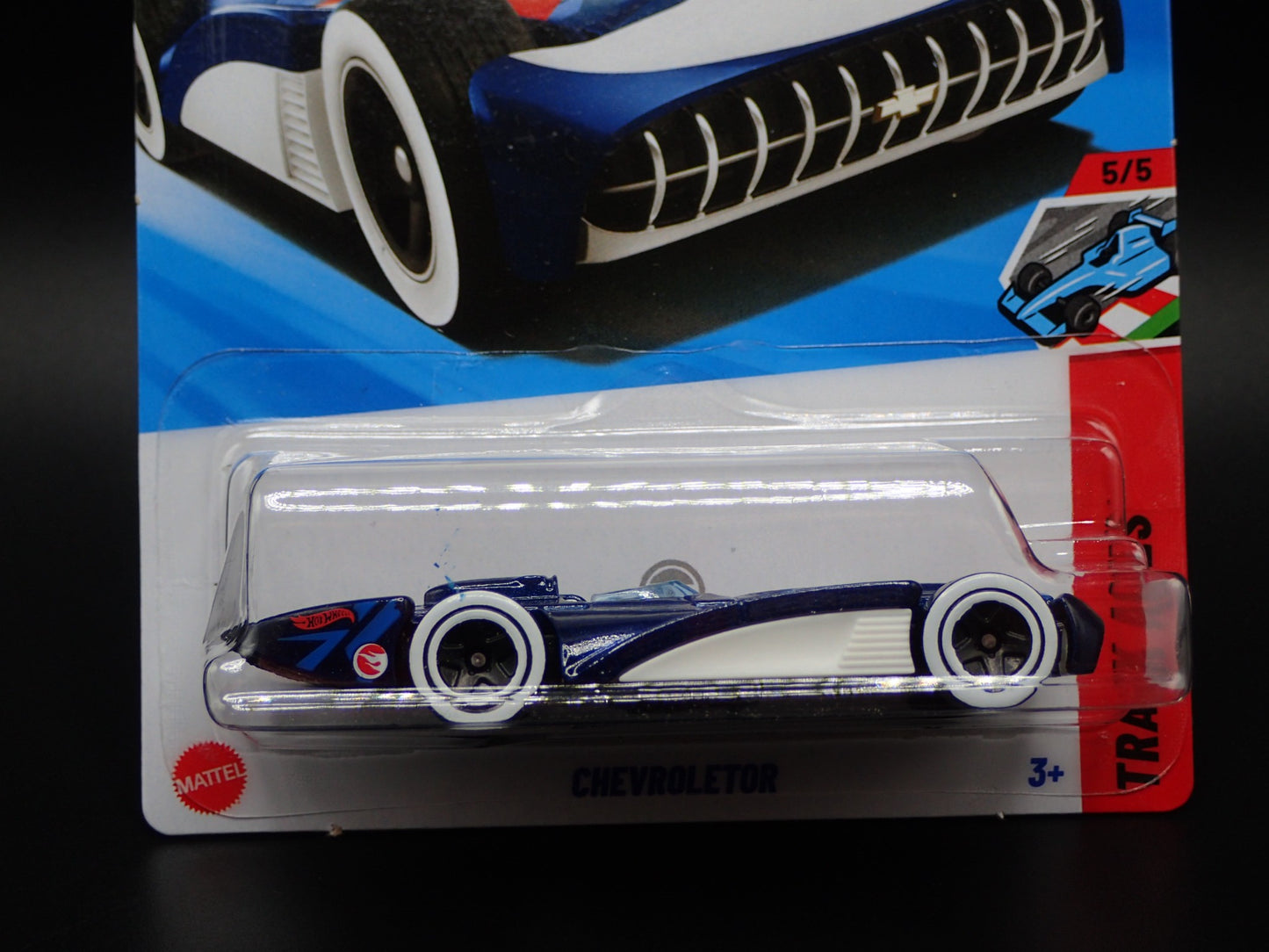 2025 HOT WHEELS CHEVROLETOR TREASURE HUNT CHASE CAR LOT OF 2 TRACK ACES 5/5