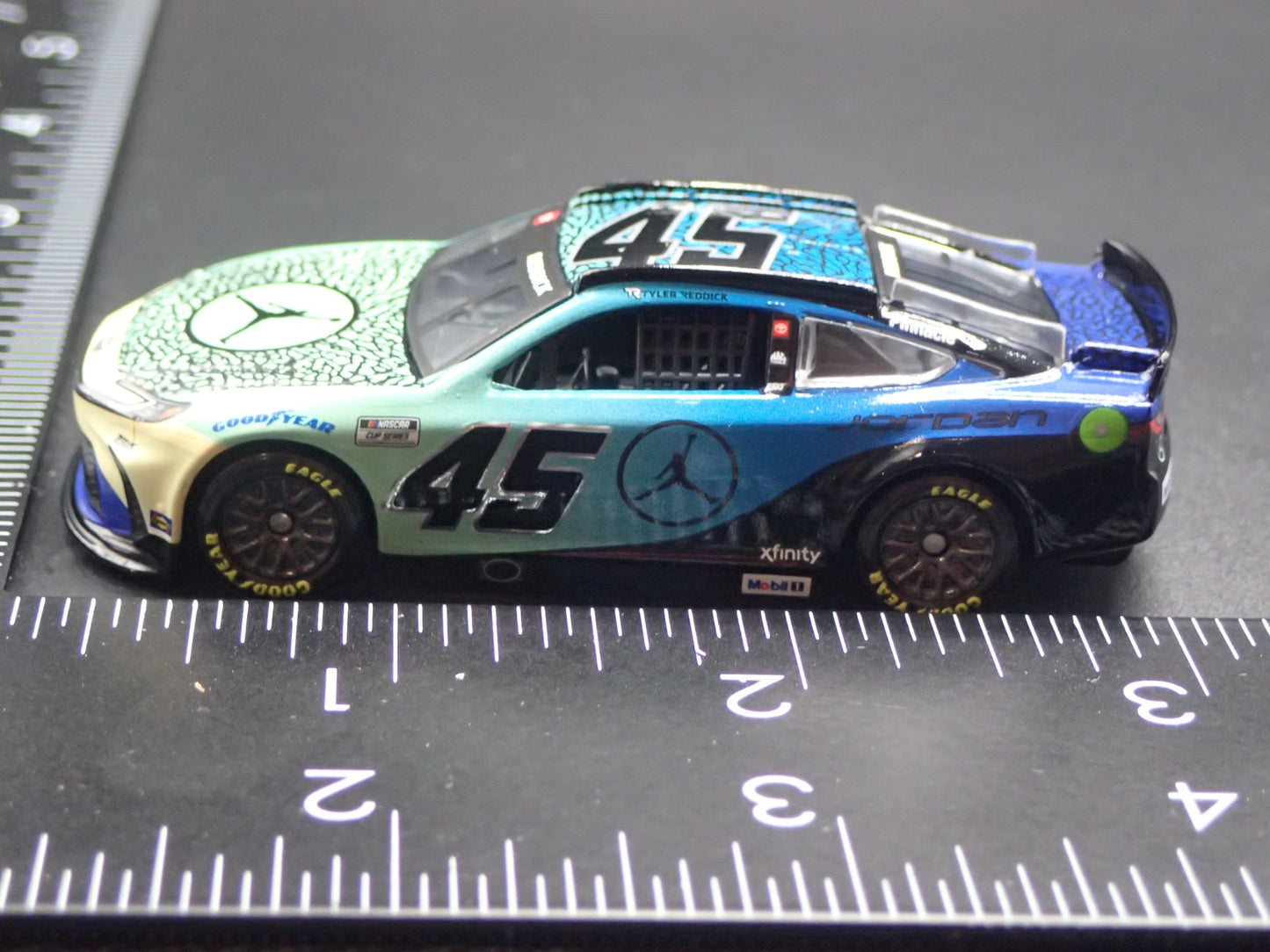 2025 25 TOYOTA CAMRY 45 TYLER REDDICK JORDAN NASCAR 1:64 SCALE DIECAST MODEL CAR