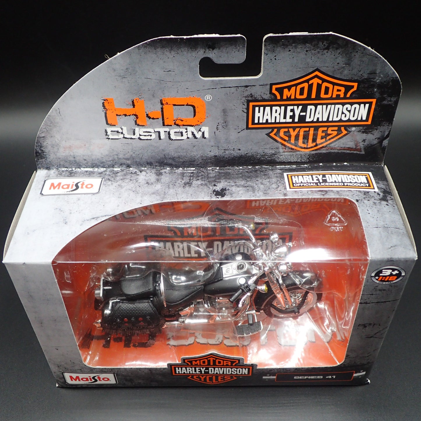 1999 FLSTS HERITAGE SOFTAIL SPRINGER HARLEY DAVIDSON MOTORCYCLE MAISTO 41 1/18