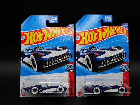 2025 HOT WHEELS CHEVROLETOR TREASURE HUNT CHASE CAR LOT OF 2 TRACK ACES 5/5