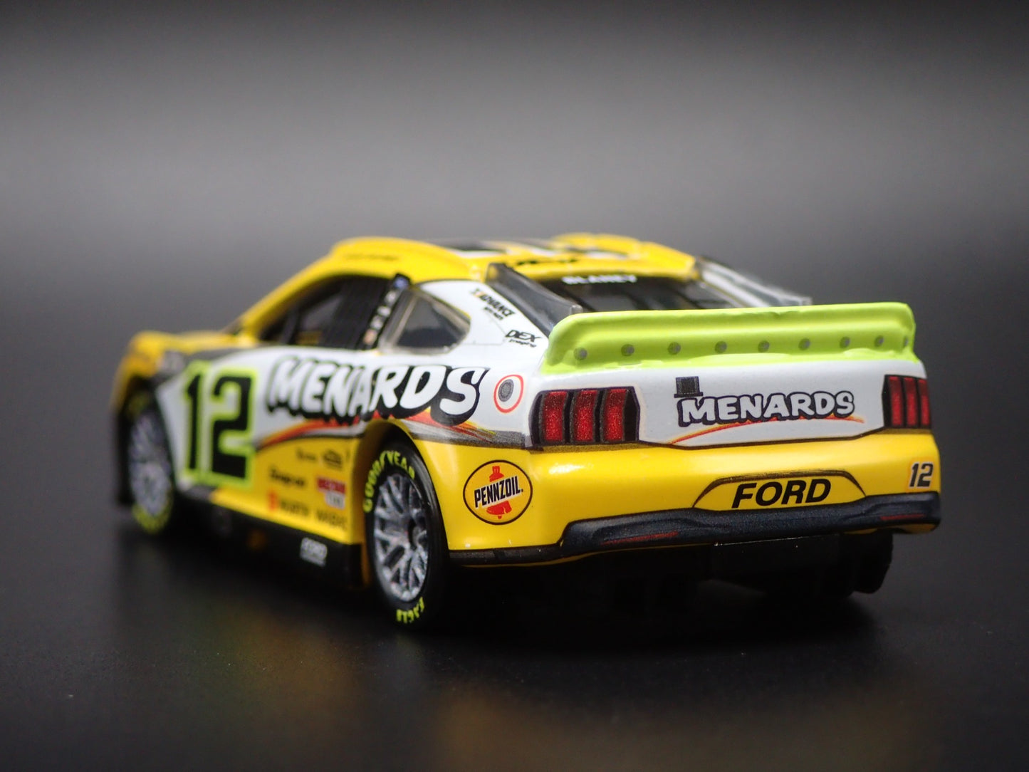 2025 25 FORD MUSTANG #12 RYAN BLANEY MENARDS NASCAR 1:64 SCALE DIECAST MODEL CAR