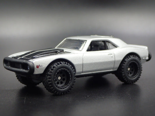 1967 67 CHEVY CHEVROLET CAMARO OFF ROAD 4X4 1:64 SCALE DIORAMA DIECAST MODEL CAR