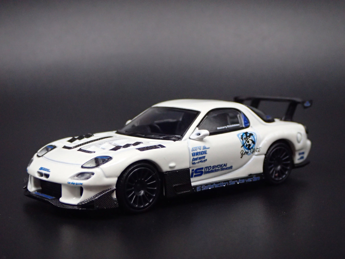 MAZDA RX7 FD3S JDM ITOSYOUKAI REI GOUKI RE AMEMIYA 1:64 SCALE DIECAST MODEL CAR