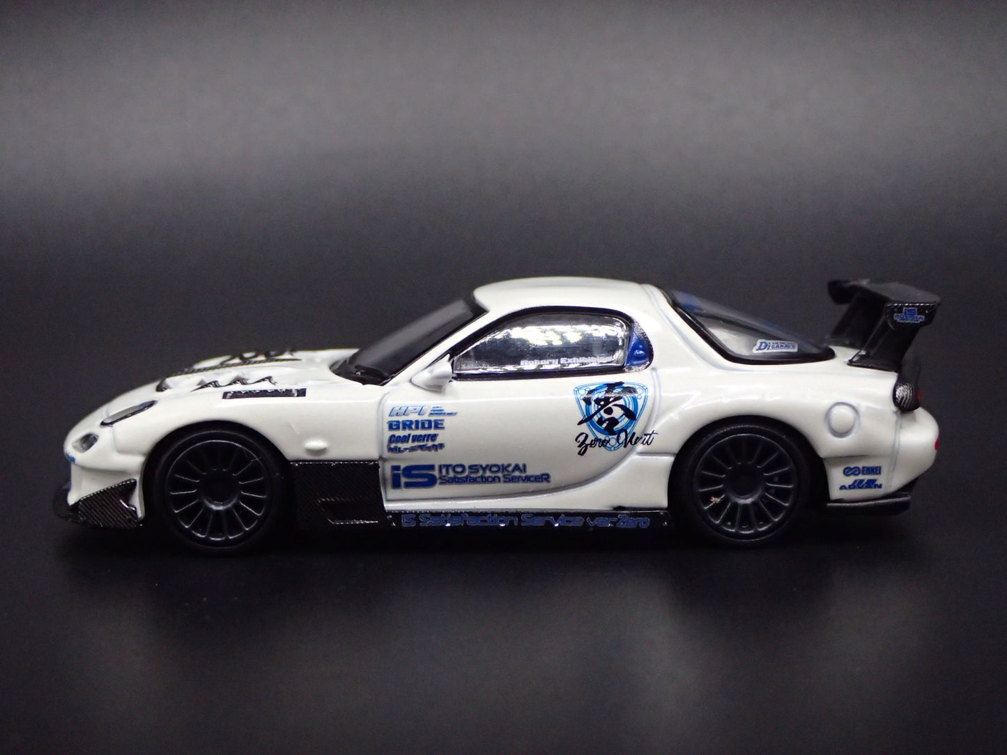 MAZDA RX7 FD3S JDM ITOSYOUKAI REI GOUKI RE AMEMIYA 1:64 SCALE DIECAST MODEL CAR