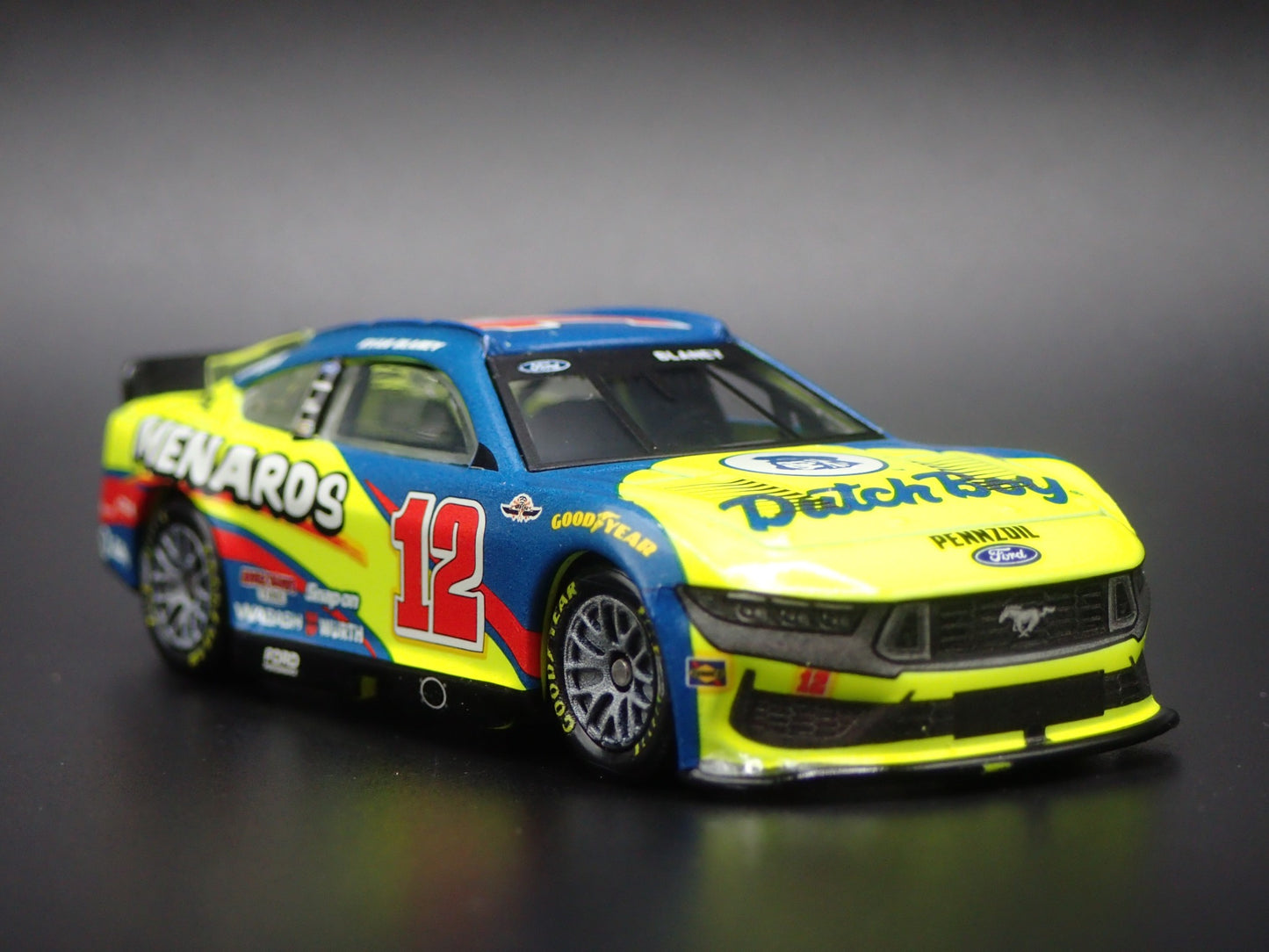 2025 25 FORD MUSTANG #12 RYAN BLANEY MENARDS DUTCH NASCAR 1:64 SCALE DIECAST CAR