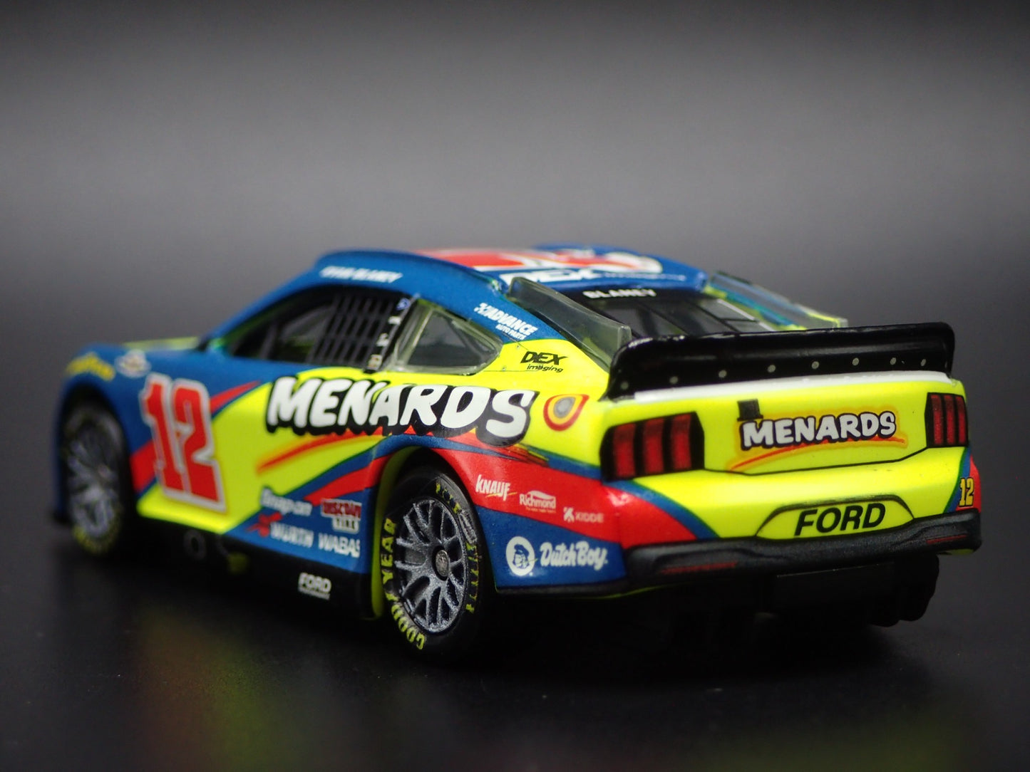 2025 25 FORD MUSTANG #12 RYAN BLANEY MENARDS DUTCH NASCAR 1:64 SCALE DIECAST CAR