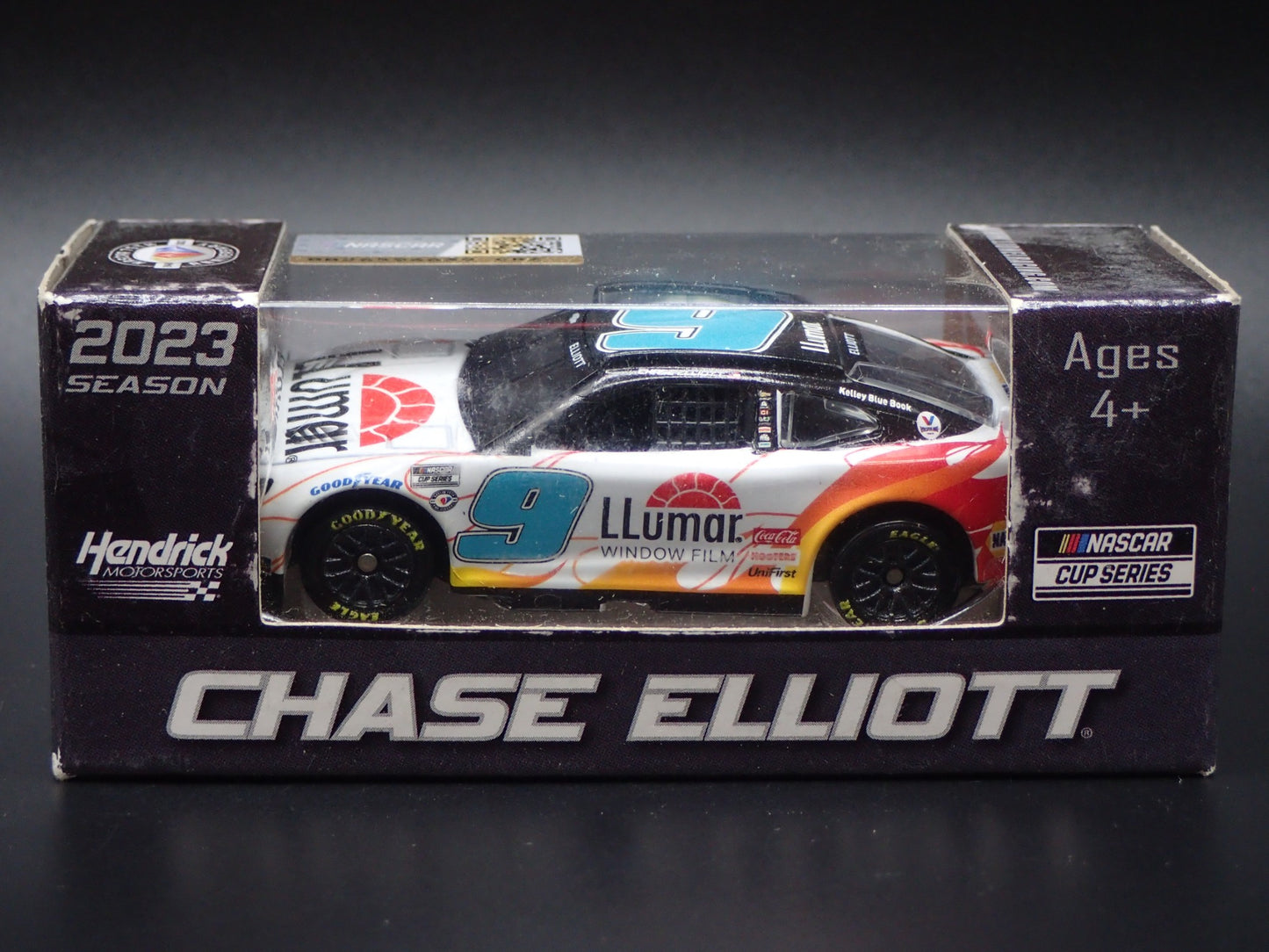 2023 23 CHEVY CAMARO ZL1 #9 CHASE ELLIOTT LLUMAR NASCAR 1:64 SCALE DIECAST CAR