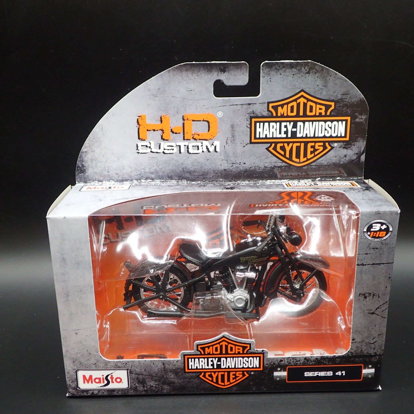 1928 28 JDH TWIN CAM HARLEY DAVIDSON MAISTO SERIES 41 1/18 MOTORCYCLE MODEL