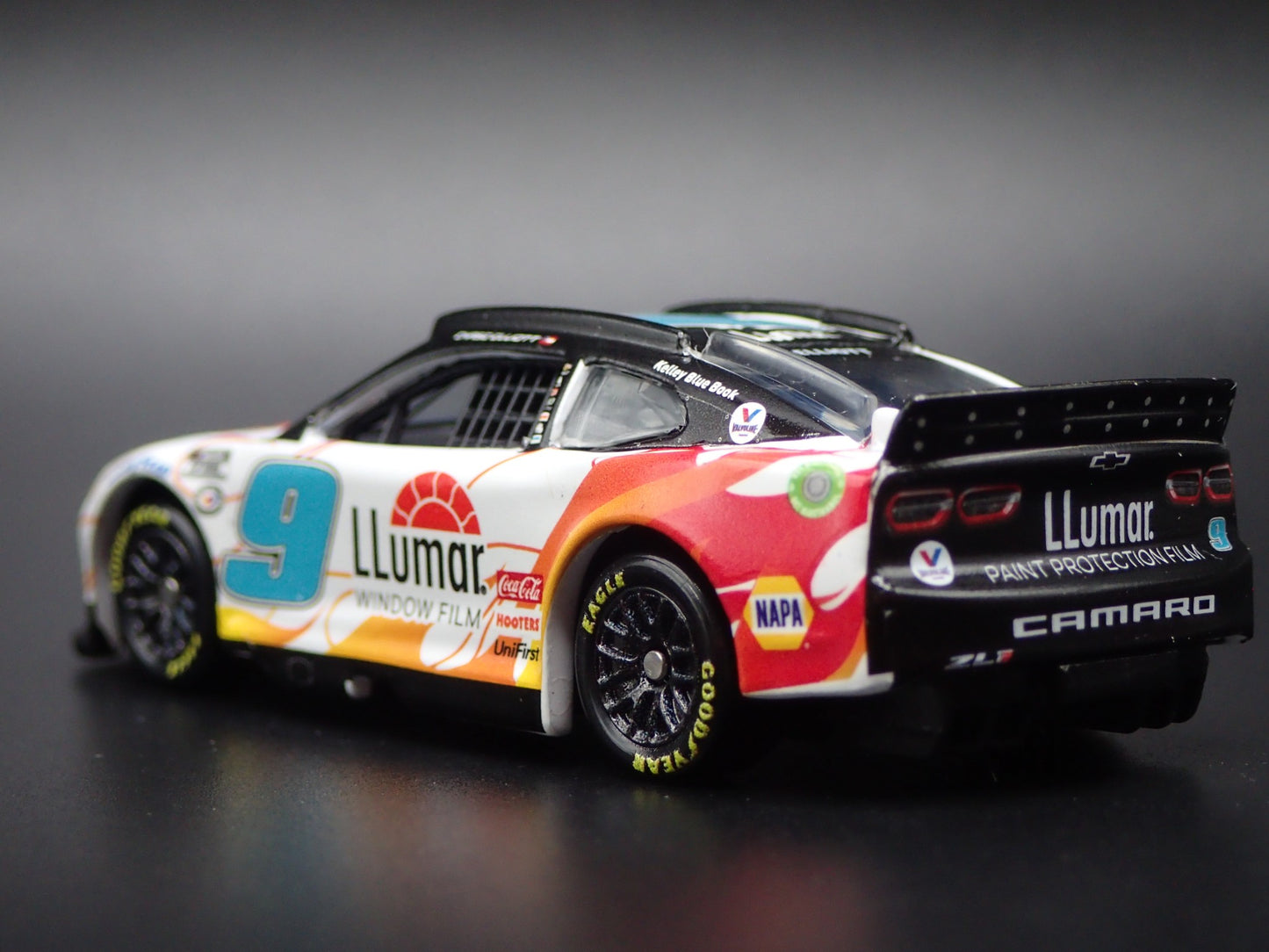 2023 23 CHEVY CAMARO ZL1 #9 CHASE ELLIOTT LLUMAR NASCAR 1:64 SCALE DIECAST CAR