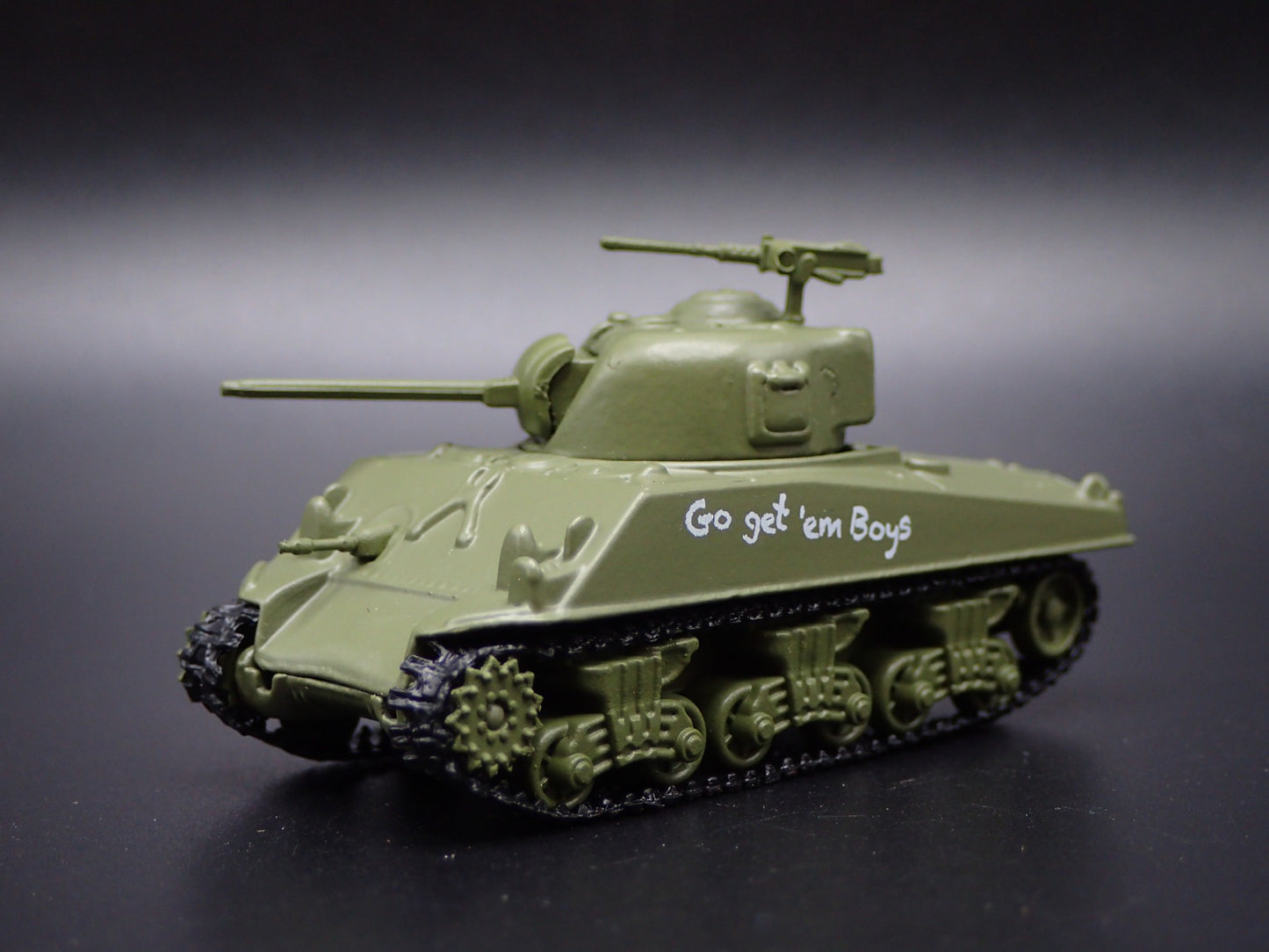 WWII M4A3 SHERMAN TANK US DETROIT MI ARSENAL PLANT 1:100 SCALE DIECAST MODEL CAR