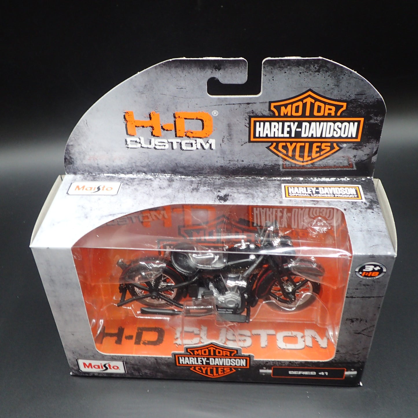 1928 28 JDH TWIN CAM HARLEY DAVIDSON MAISTO SERIES 41 1/18 MOTORCYCLE MODEL