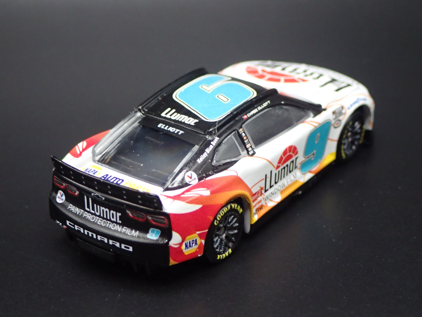 2023 23 CHEVY CAMARO ZL1 #9 CHASE ELLIOTT LLUMAR NASCAR 1:64 SCALE DIECAST CAR