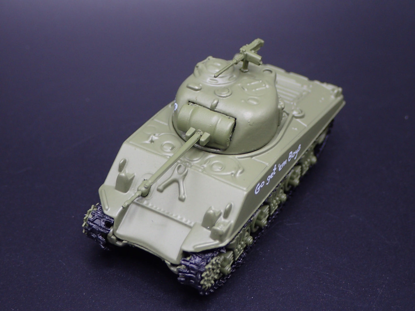 WWII M4A3 SHERMAN TANK US DETROIT MI ARSENAL PLANT 1:100 SCALE DIECAST MODEL CAR