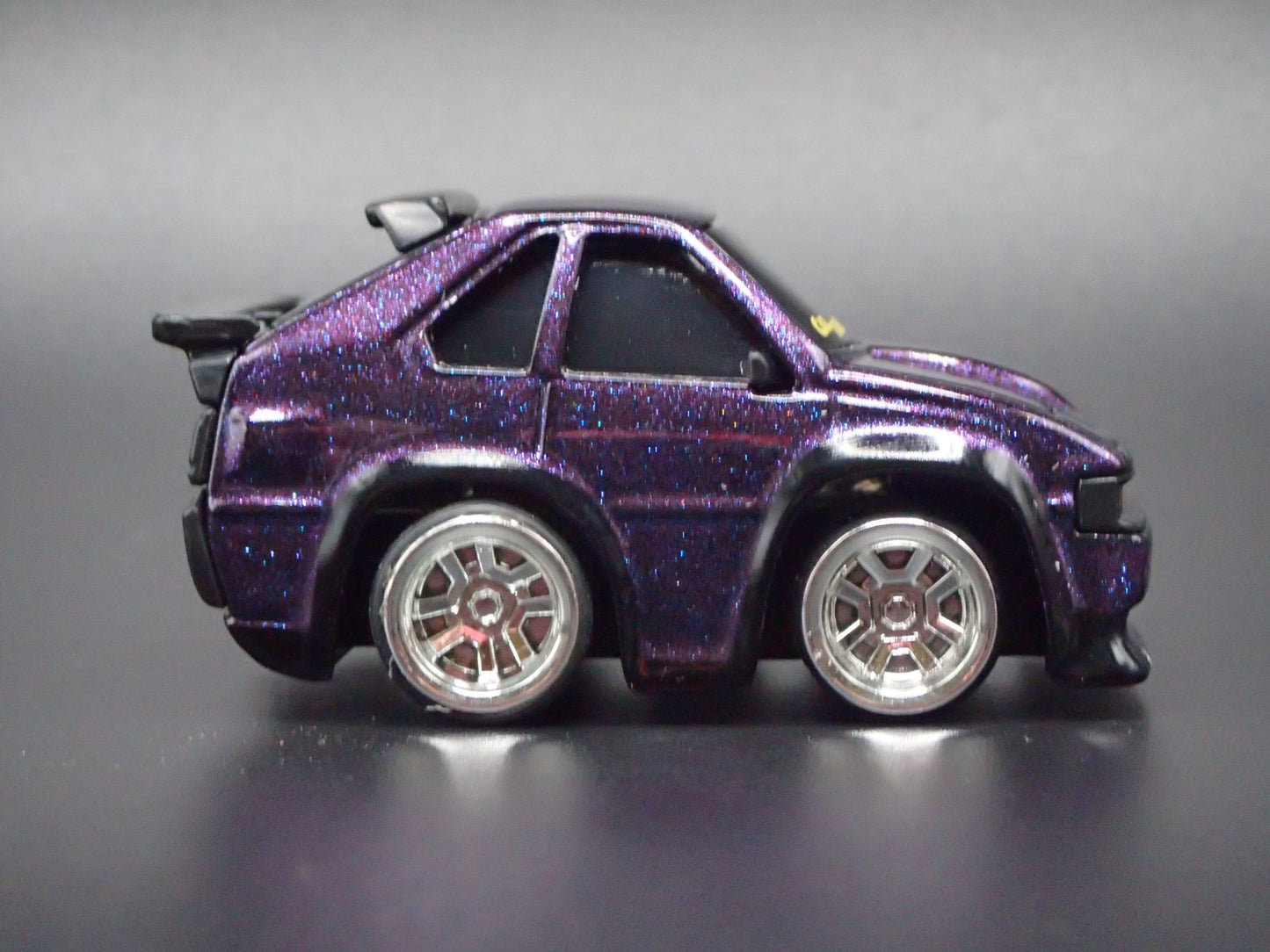 1982-1986 TOYOTA SUPRA CAR TUNED PURPLE JDM 1/64 SCALE DIORAMA DIECAST MODEL CAR