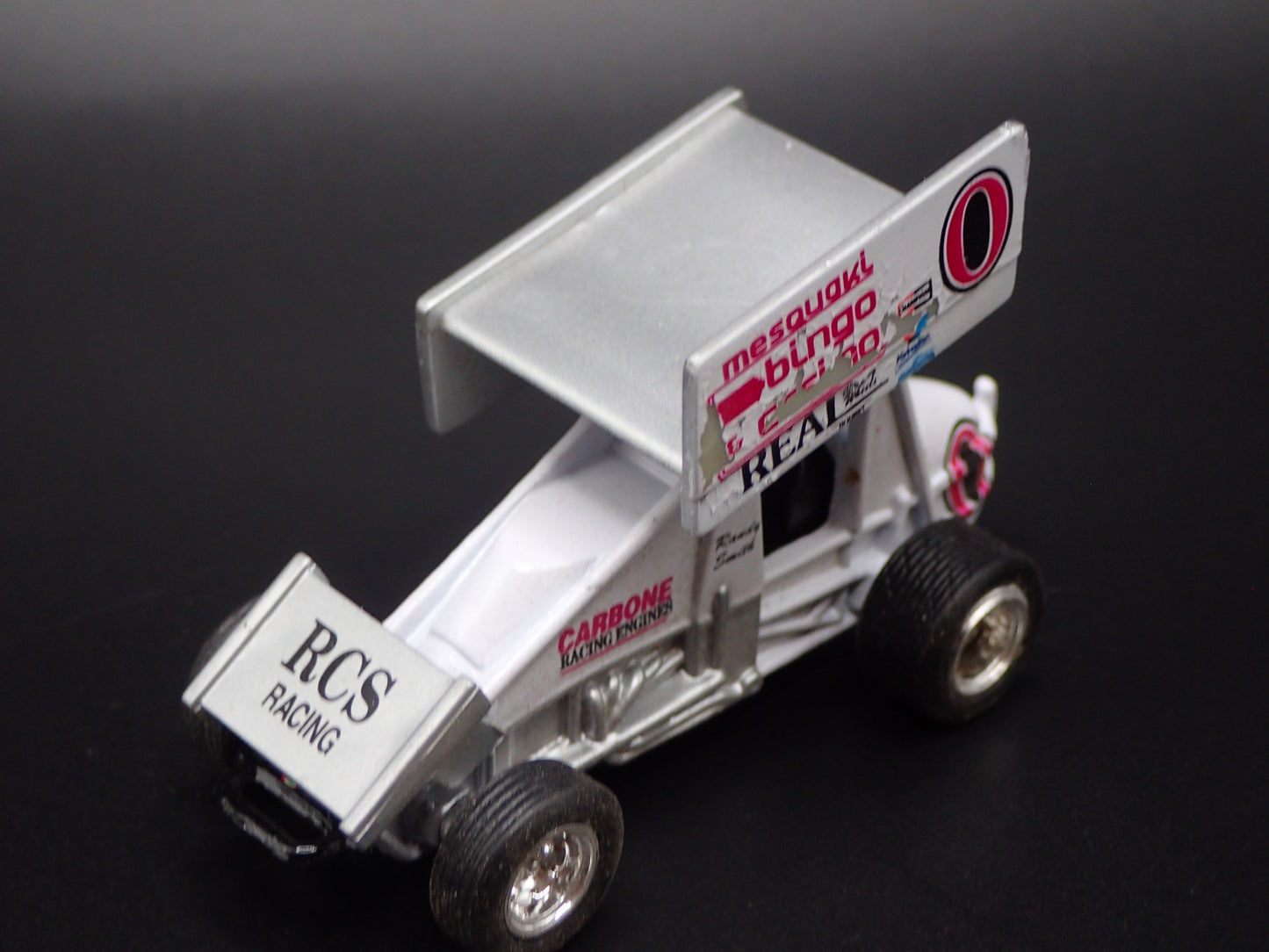 SPRINT CAR #0 RANDY SMITH MESQUAKI BINGO BARN FIND 1:64 SCALE DIECAST MODEL CAR