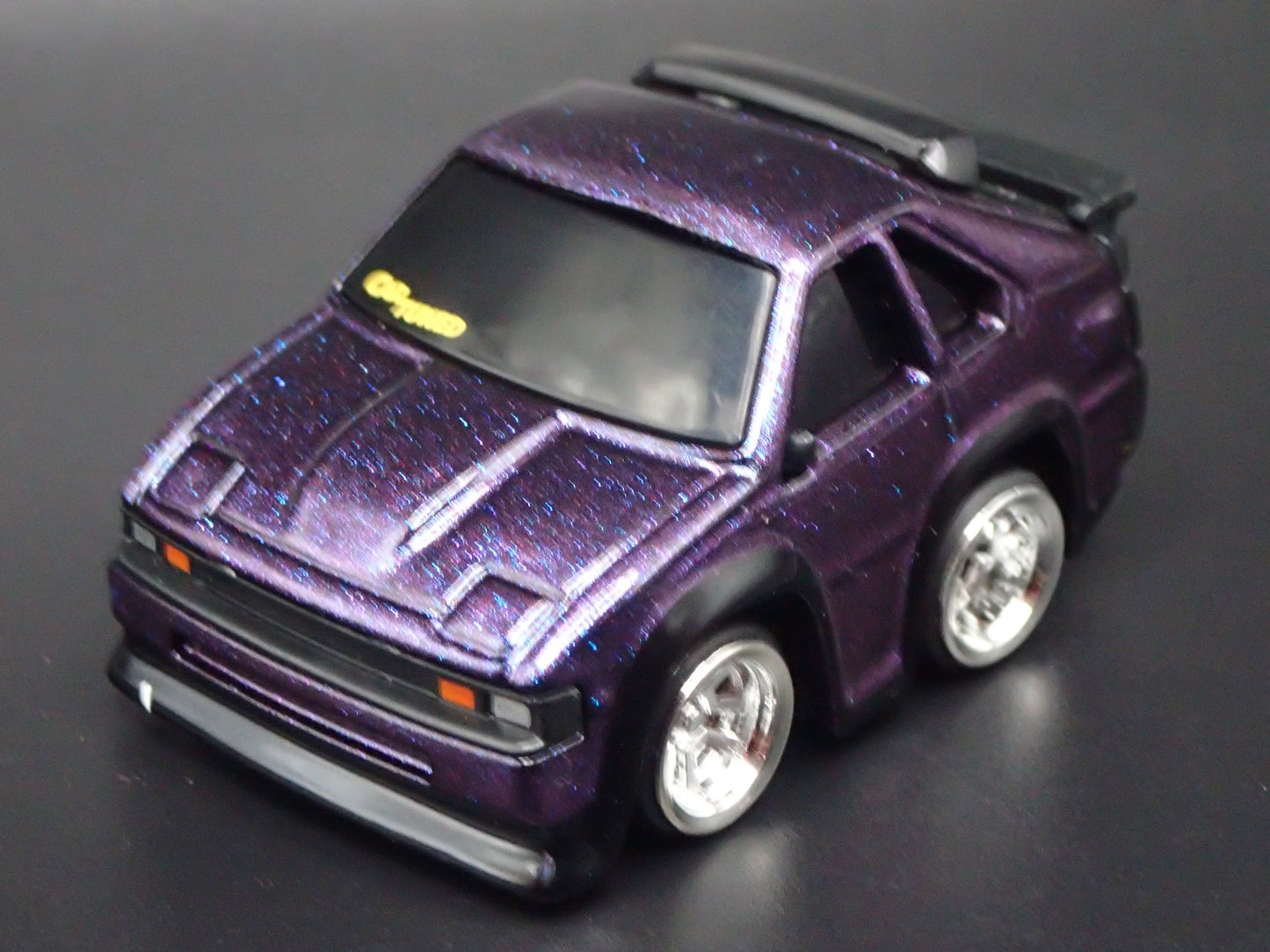 1982-1986 TOYOTA SUPRA CAR TUNED PURPLE JDM 1/64 SCALE DIORAMA DIECAST MODEL CAR