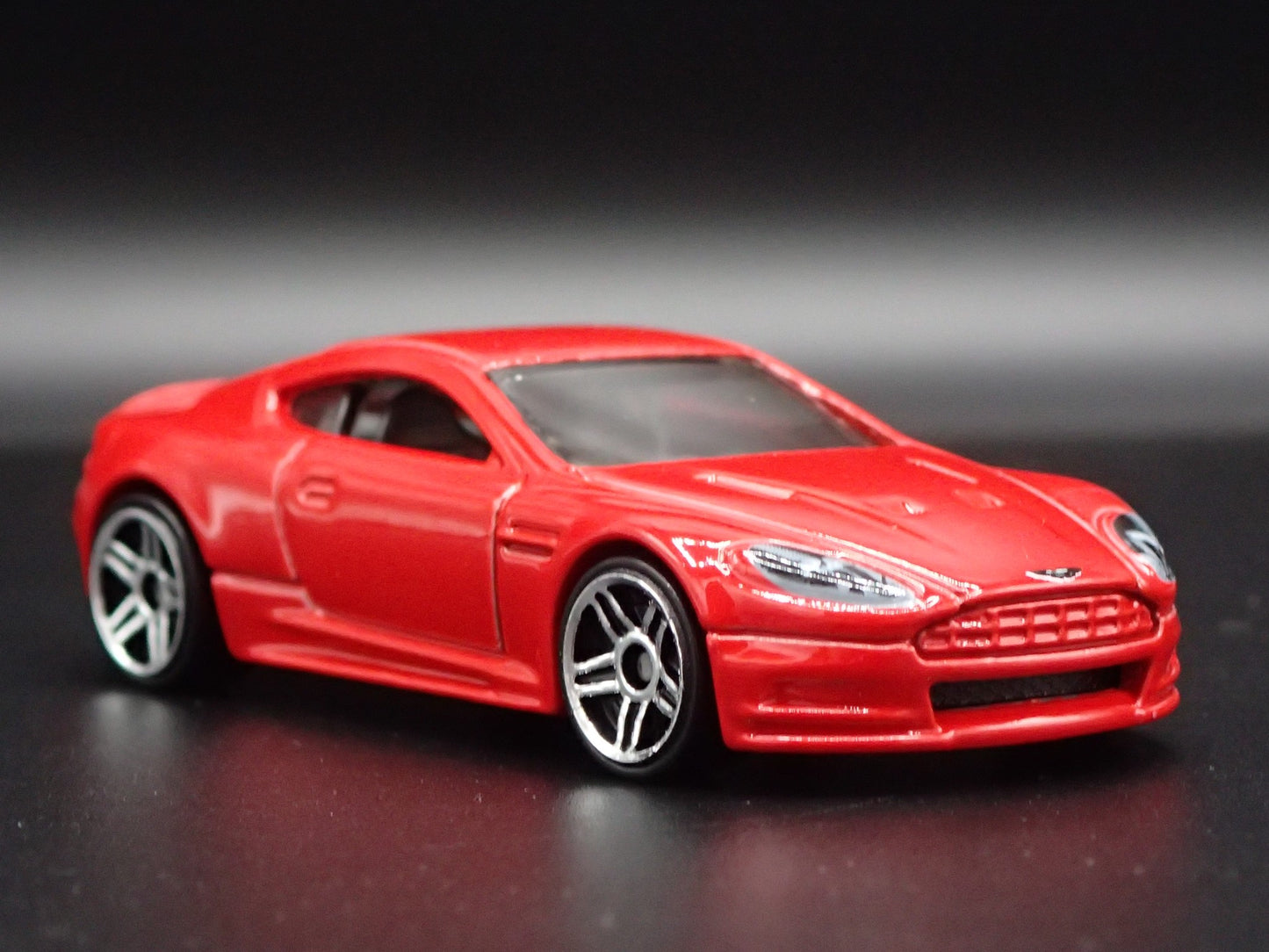 2008-2012 ASTON MARTIN DBS RED 1/64 SCALE COLLECTIBLE DIORAMA DIECAST MODEL CAR
