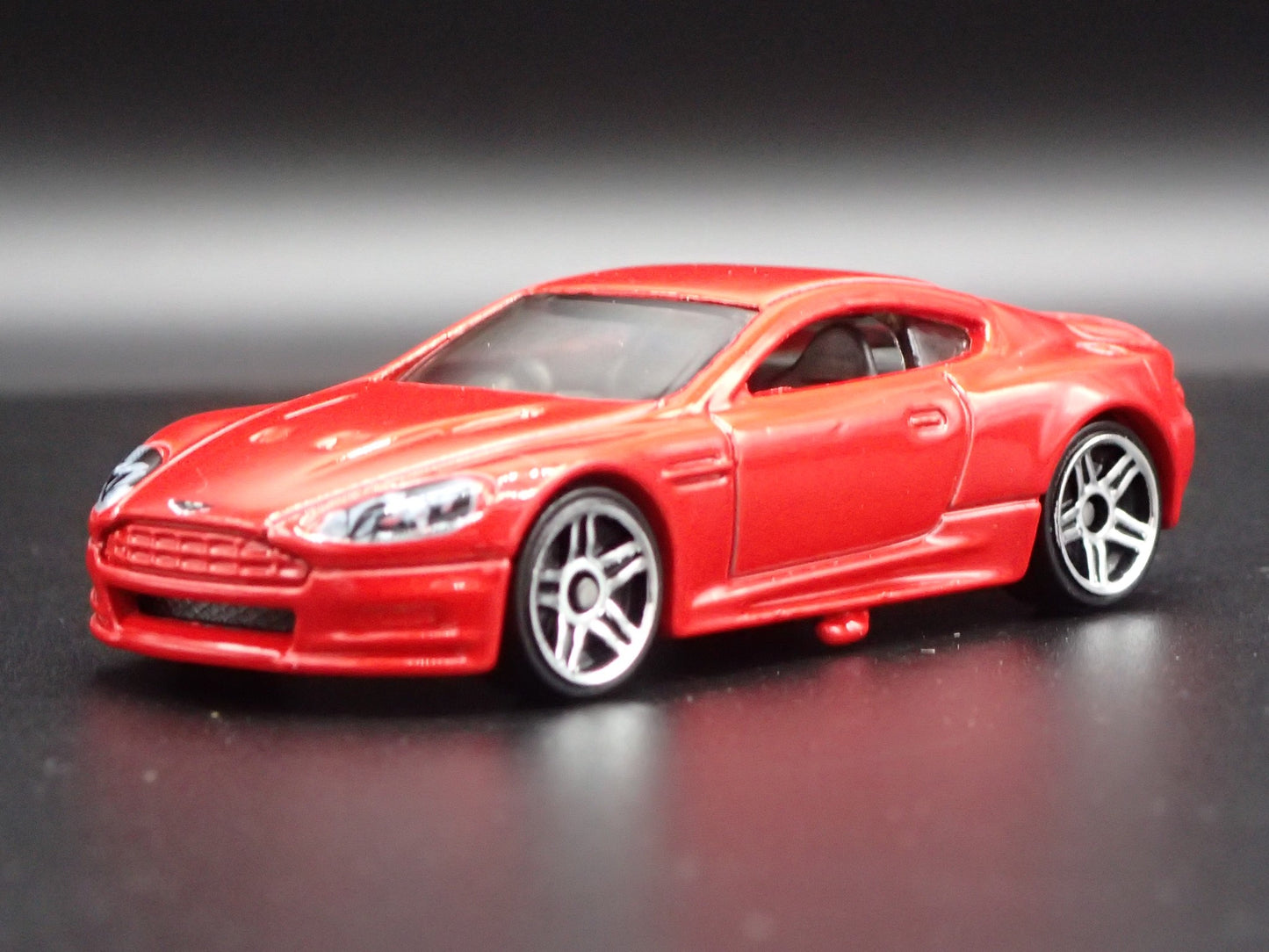 2008-2012 ASTON MARTIN DBS RED 1/64 SCALE COLLECTIBLE DIORAMA DIECAST MODEL CAR