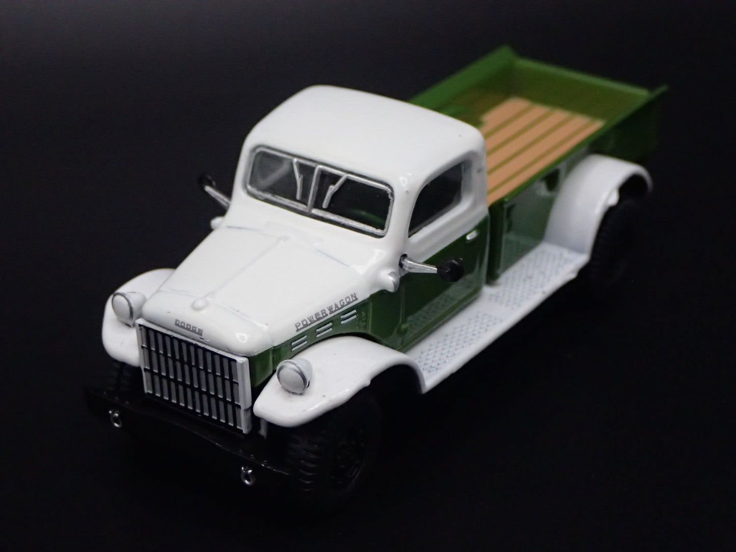 1945-1950 DODGE POWER WAGON PICKUP TRUCK GREEN 1:64 SCALE DIECAST MODEL CAR