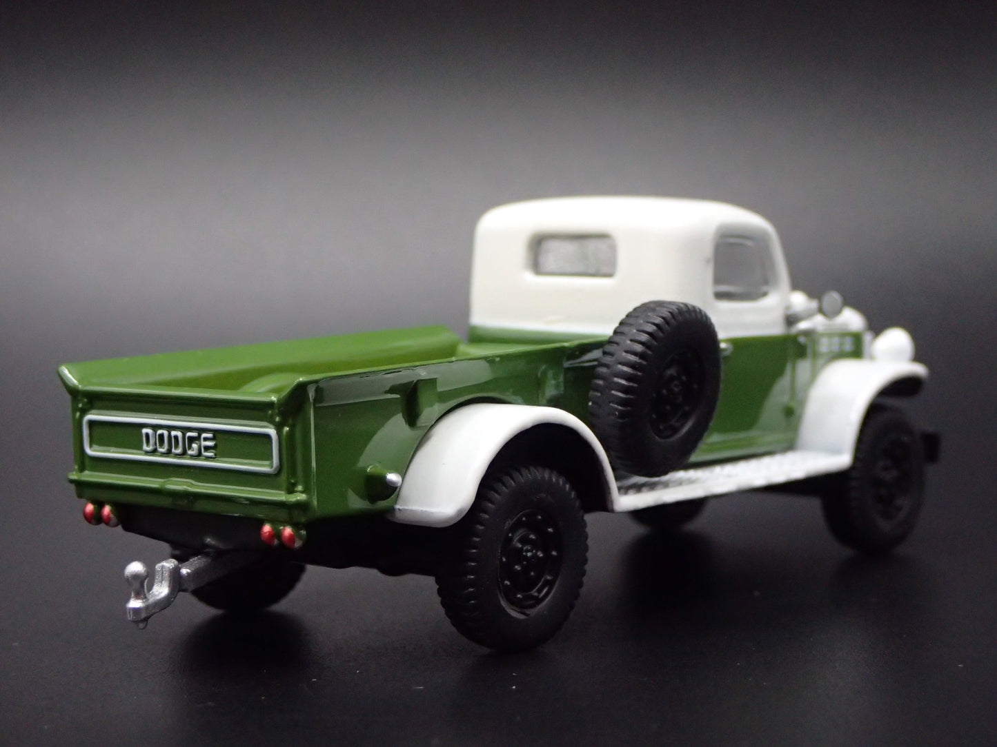 1945-1950 DODGE POWER WAGON PICKUP TRUCK GREEN 1:64 SCALE DIECAST MODEL CAR