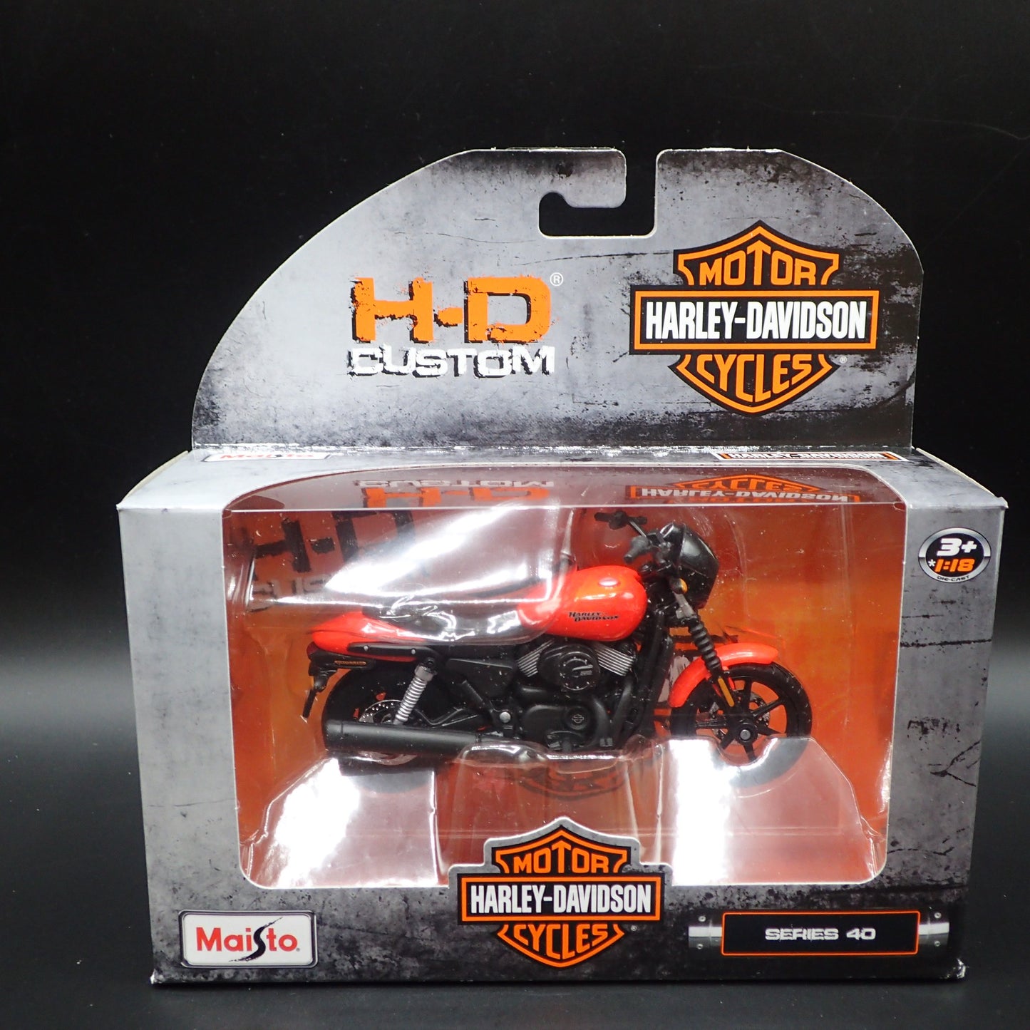 2015 15 STREET 750 HARLEY DAVIDSON MOTORCYCLE MAISTO SERIES 40 1/18 MODEL BIKE